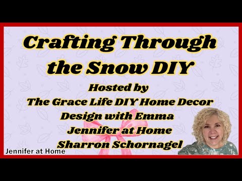 CRAFTING THROUGH THE SNOW COLLABORATION #crafting #craftingideas #christmascrafts #gingerbreadcrafts