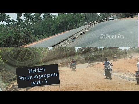 #Nh 165 part -5 #national highway #Work in progress stage #Gudivada #pamarru #newroad #updates