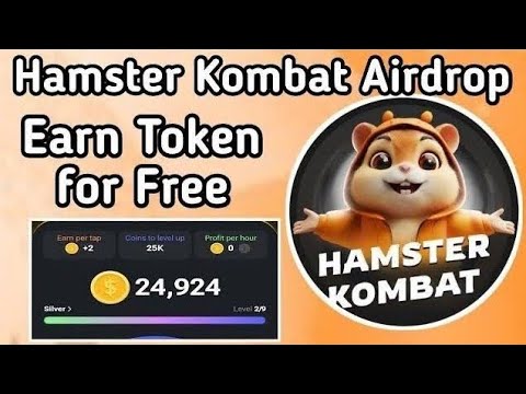 Hamster Kombat token free airdrop/ Free to join airdrop// #taptoearn