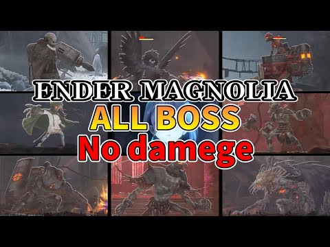 ENDER MAGNOLIA全ボス戦ノーダメージ攻略 エンダーマグノリアALL BOSS NO Damage アーリーアクセス版 ブルームインザミストBloom in the Mist