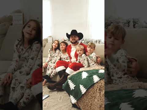 Here comes Silverado Santa to save the day #Christmas #music #santa