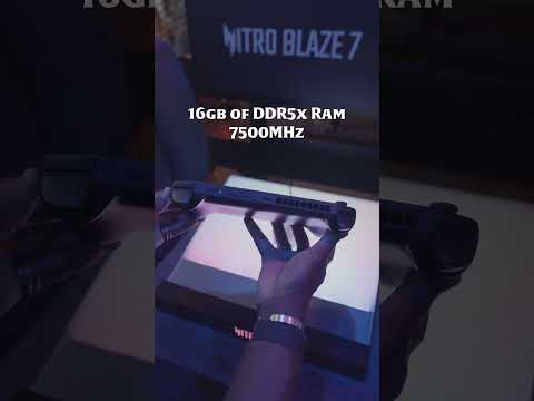 Acer Nitro Blaze 7: better than the ROG Ally X???