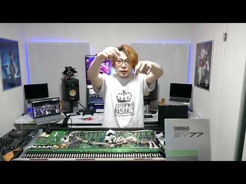 YAMAHA SY77修理＆改造⑦FDDベルト交換＆FDD音色チェック