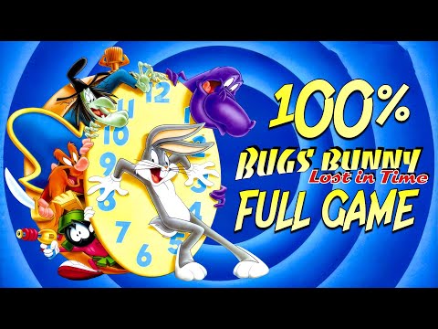 Bugs Bunny Lost in Time 100% — Full Game Walkthrough in 4K