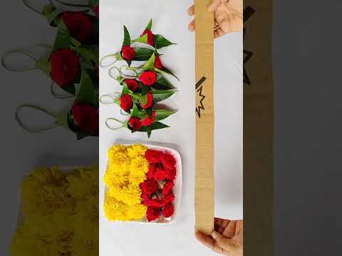 Varalakshmi pooja decoration ideas || Mango leaves toran decoration ideas for varalakshmi pooja.