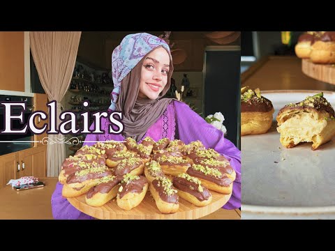 الذ وصفة اكلير فرنسي best chocolate eclair recipe