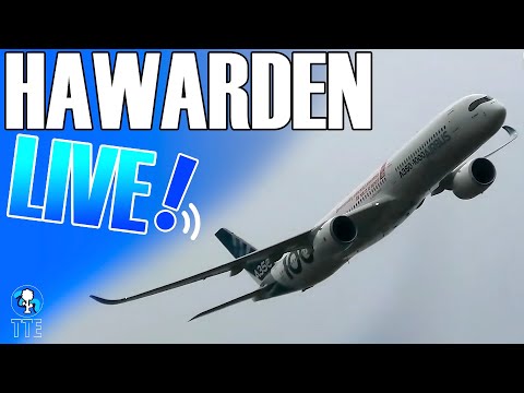 Hawarden Airport Live! 1 Hour Airshow + Airbus A350-1000 & Beluga XL! #planespotting #airshow