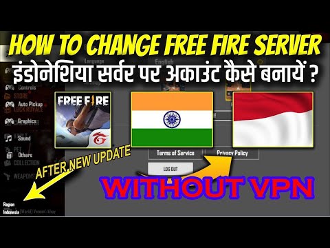 FREE FIRE INDONESIA SERVER KI ID KAISE BANAYE WITHOUT VPN AFTER NEW UPDATE |Indonesia Server ACCOUNT