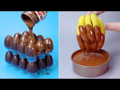 NUTELLA Chocolate Cakes Are Very Creative And Tasty | So Tasty Cake Decoration You'll Love