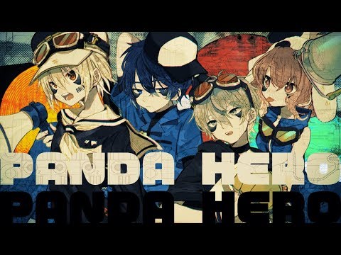 Panda Hero / luz × nqrse × Soraru × Mafumafu [Tried singing]