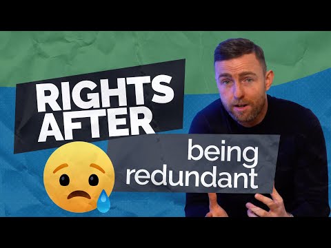 Being made redundant? Watch this!