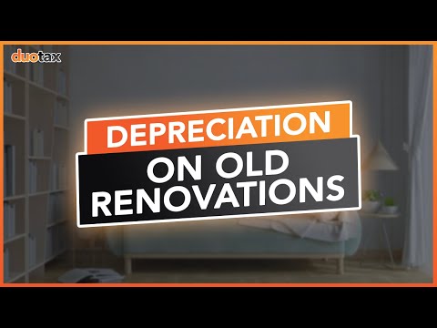 Tax Depreciation Benefits on a Property Renovated by the Previous Owner