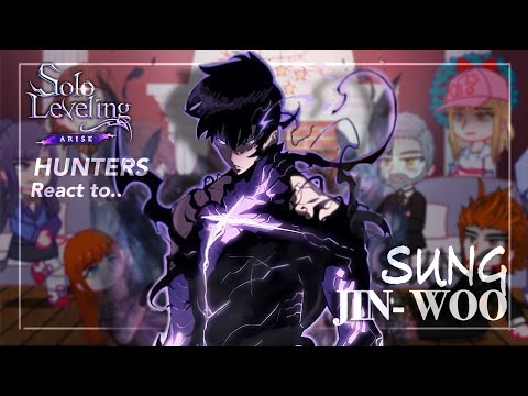 Hunters react to Sung Jin Woo || Part 3 || Solo Leveling || Gacha React || Made by Yuk!ra