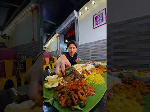 Ultimate Indian Banana Leaf Curry Challenge! #foodchallenge