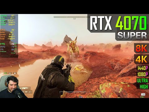 RTX 4070 SUPER - Helldivers 2