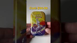 Mewtwo Pokemon Card Tin Opening