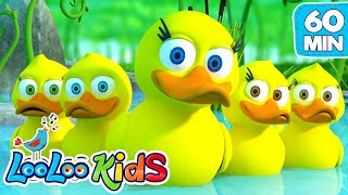 Five Little Ducks - S1EP102 Fun and Play MIX - LooLoo Kids Songs for Kids