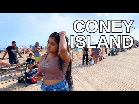 NEW YORK CITY Walking Tour [4K] - CONEY ISLAND