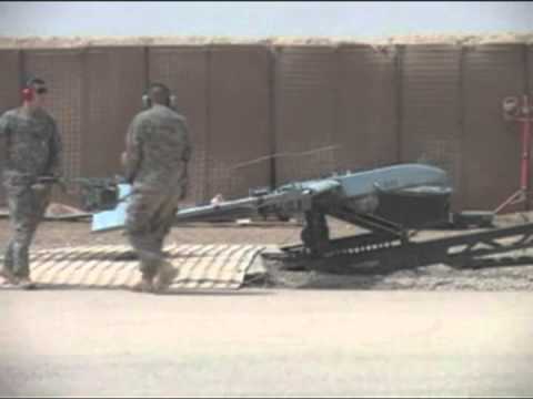 1st Stryker BCT RQ-7B Shadow Flight Operations FOB Warhorse