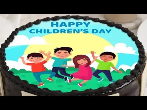 Children's Day Special Cake Ideas 2024/Cake Design For Children's Day/Children's Day Special Cake