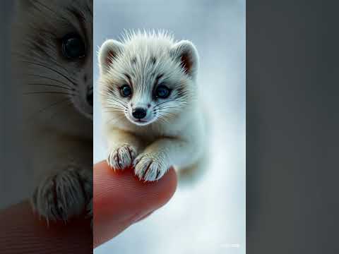 Tiny Arctic Fox Is the Cutest Winter Creature