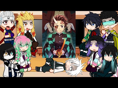 [Part 1] Hashiras React To Tanjiro Kamado || Demon Slayer || ⚠️Manga Spoilers‼️ || Gacha 🇺🇸