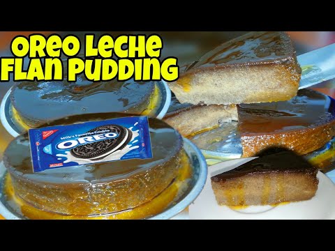 How to make Leche Flan with Oreo