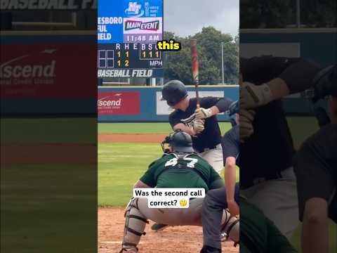 Player hits teammate with 110mph 🔥