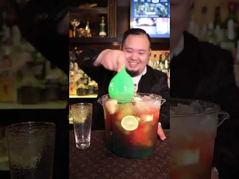 David Tao Bartender Skill | Cocktails Mixing Techniques At Another Level #30 - TikTok Shorts