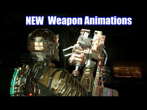 Dead Space Remake - All NEW Weapon Animations & Weapon Sounds