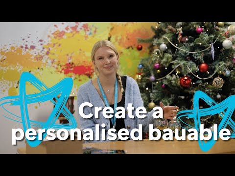 Christmas Crafts - Create your own personalised bauble