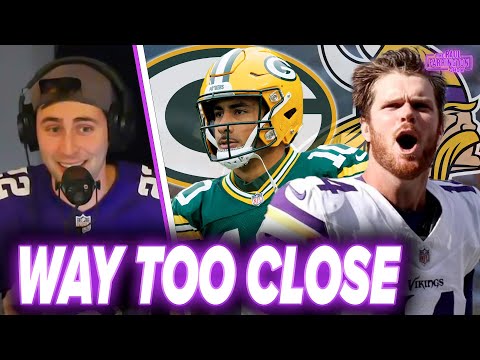 WAY TOO CLOSE: Vikings SURVIVE Jordan Love & Packers WILD COMEBACK | The Paul Farrington Show