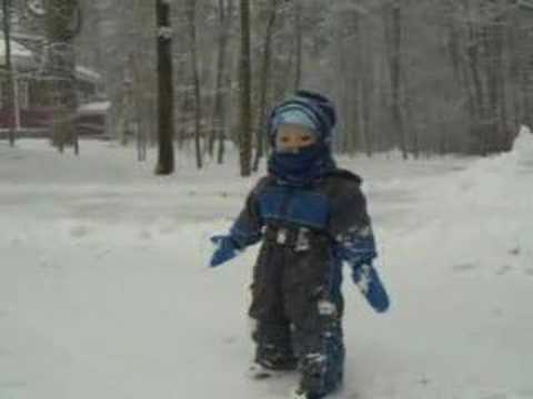 first snow storm