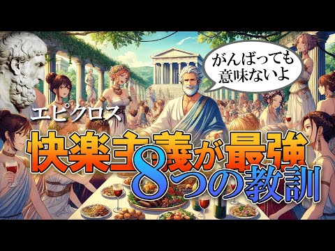 「快楽主義」とは？真の幸せを求めるなら、神を信じるな！ポジティブシンキングの開祖【エピクロス】