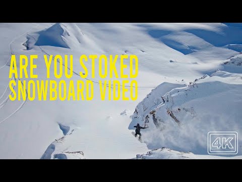 a FPV Drone + Freerider + Snowy Mountains perfect match? | 4k Drone Edit - Are you Stoked?