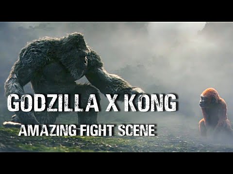 Kong fight scene in Godzilla X Kong The New Empire 2024