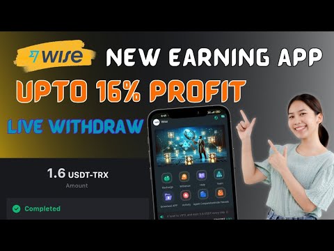 wise usdt Platform| Shopping mall | live instant withdraw proof | New usdt Earning App | shope app