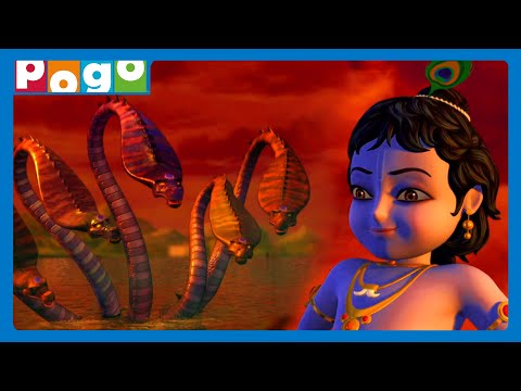 Little Krishna 🪈| Krishna Ka Zehrila Challenge!🐍| Cartoon for Kids | Full Episode 🤩| #krishna | POGO