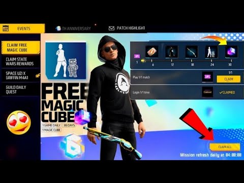 Claim ফ্রি ম্যাজিক কিউব🤩🤯New Event | Free Fire New Event | Upcoming Events Free Fire | FF New Event