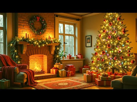 Relax Jazz Piano Music and Snow Ambience ✨ Soft Christmas Jazz Music for Work, Studying, Sleep