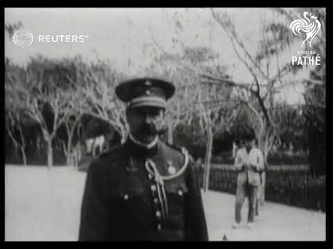 DEFENCE:  File of Gen.Sylvester of Spanish Army who committed suicide after Spanish defeat...(1921)