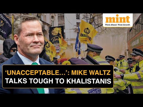 Mike Waltz Talks Tough To Khalistanis: 'Violence On U.S. Soil Is Unacceptable' | Watch