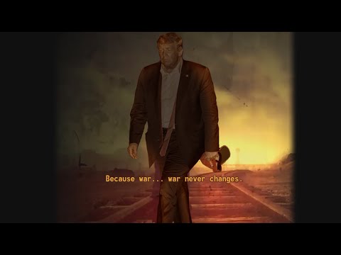 Fallout: New Vegas but it's Trump Ending...