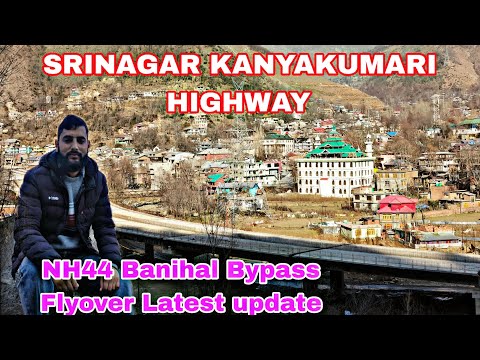 #NH44 Fourway Banihal Bypass Flyover near Completion