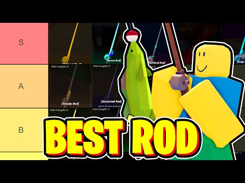 *NEW* FISHING ROD TIER LIST In Fisch! (What Is The Best Rod In Fisch?) Roblox