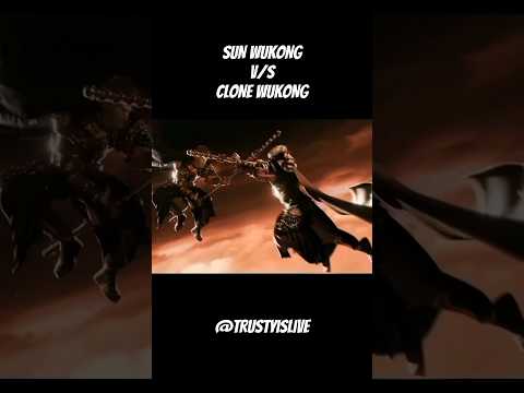 Sun Wukong v/s Clone Wukong | #blackmyth #monkeyking