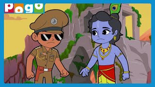 Janmashtami Dhamaal! 🪈 | Little Singham, Krishna and Chhota Bheem 🤩| #janmashtami | @PogoChannel