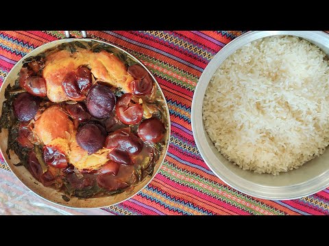 Iran nomadic lifestyle|Journey into the World of Flavors with plum, Spinach Stew and Saffron Rice