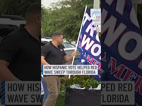 How the Hispanic vote helped a red wave sweep through Florida