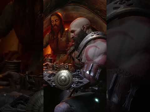 Kratos Eating Food God Of War Ragnarok #youtubeshorts #godofwar #kratos #funny